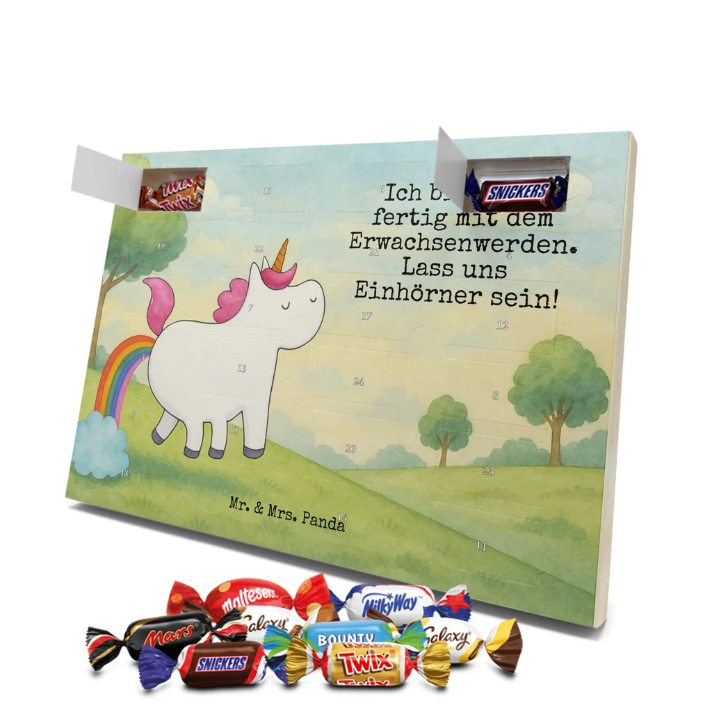 Chocolate advent calendar unicorn fart Design fart, unicorn fart, girlfriend gift, uniorn saying, fun, rainbow, present