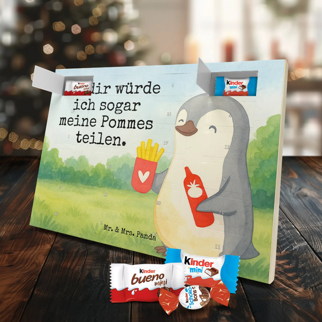 Chocolate advent calendar penguin French fries Design Loving, Two, Together, Marriage, Proposal of marriage, Love gift, gift for her, gift for him, anniversary gift, Valentine&#39;s Day Gift for Women Love Gift Anniversary Wedding Anniversary Party Favor Gift for Girlfriend Gift for Partner Boyfriend Gift Token of Love for Men for Husband