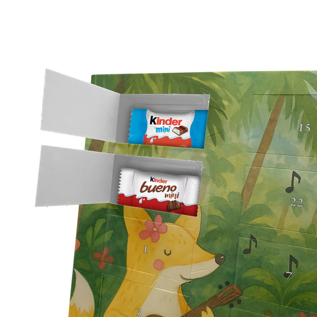 Chocolate advent calendar forest animals Aloha Design card, gift ideas, gifts, small animals, cute, cute animal motives, hand drawn, funny sayings, good mood, special gifts, animal lover, rabbit, dancing, forest animals, music, laughter, forest