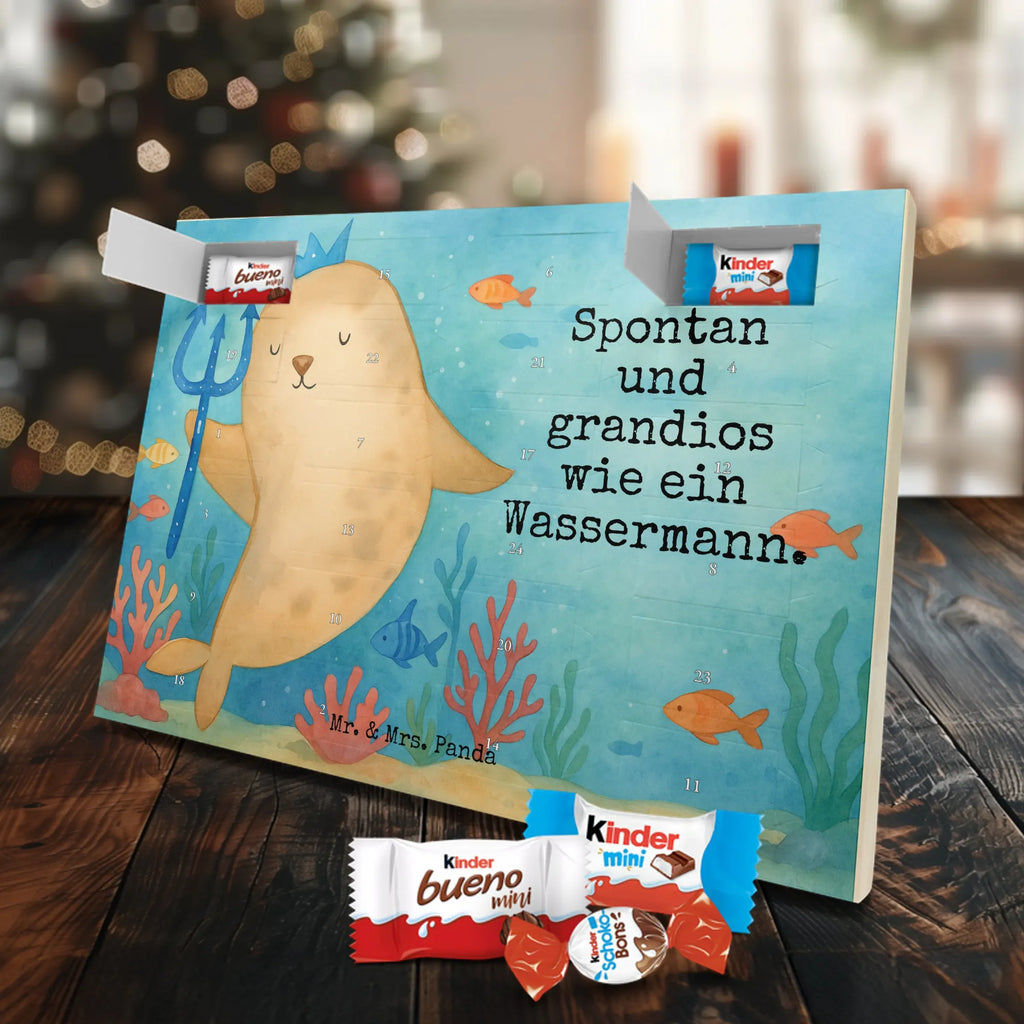 Chocolate advent calendar Star sign Aquarius Design constellations, birthdays, astrology, date of birth, month of birth, gift february, aquarius zodiac sign, merman, gift january, sea gift, aquarius gift, birthday february, birthday january