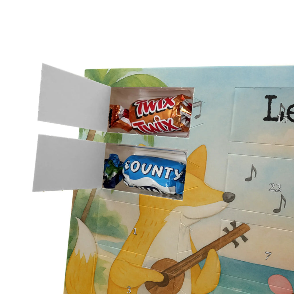 Chocolate advent calendar forest animals Aloha Design card, gift ideas, gifts, small animals, cute, cute animal motives, hand drawn, funny sayings, good mood, special gifts, animal lover, rabbit, dancing, forest animals, music, laughter, forest