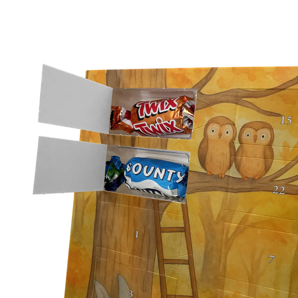 Chocolate advent calendar forest animals picnic Design card, gift ideas, gifts, small animals, cute, cute animal motives, hand drawn, funny sayings, good mood, special gifts, animal lover, mouse, forest, hare, squirrel, forest animals, picnic