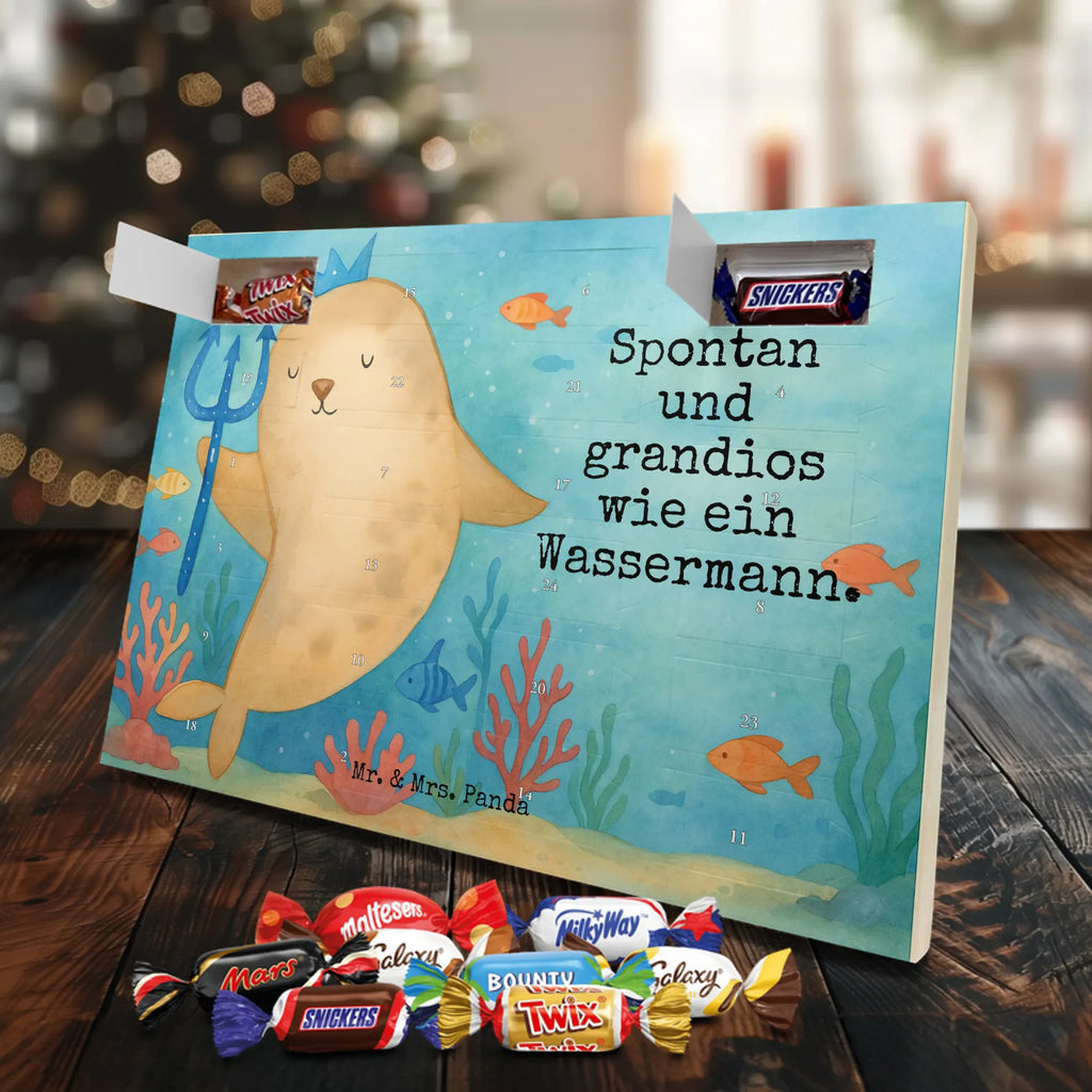 Chocolate advent calendar Star sign Aquarius Design constellations, birthdays, astrology, date of birth, month of birth, gift february, aquarius zodiac sign, merman, gift january, sea gift, aquarius gift, birthday february, birthday january