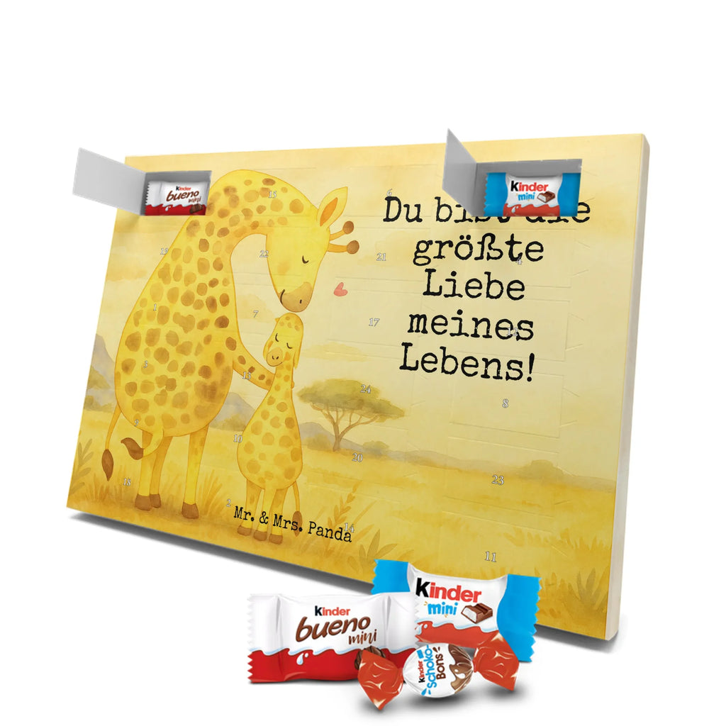 Chocolate advent calendar giraffe child Design Africa, mum, favourite person, child, son, daughter, mother