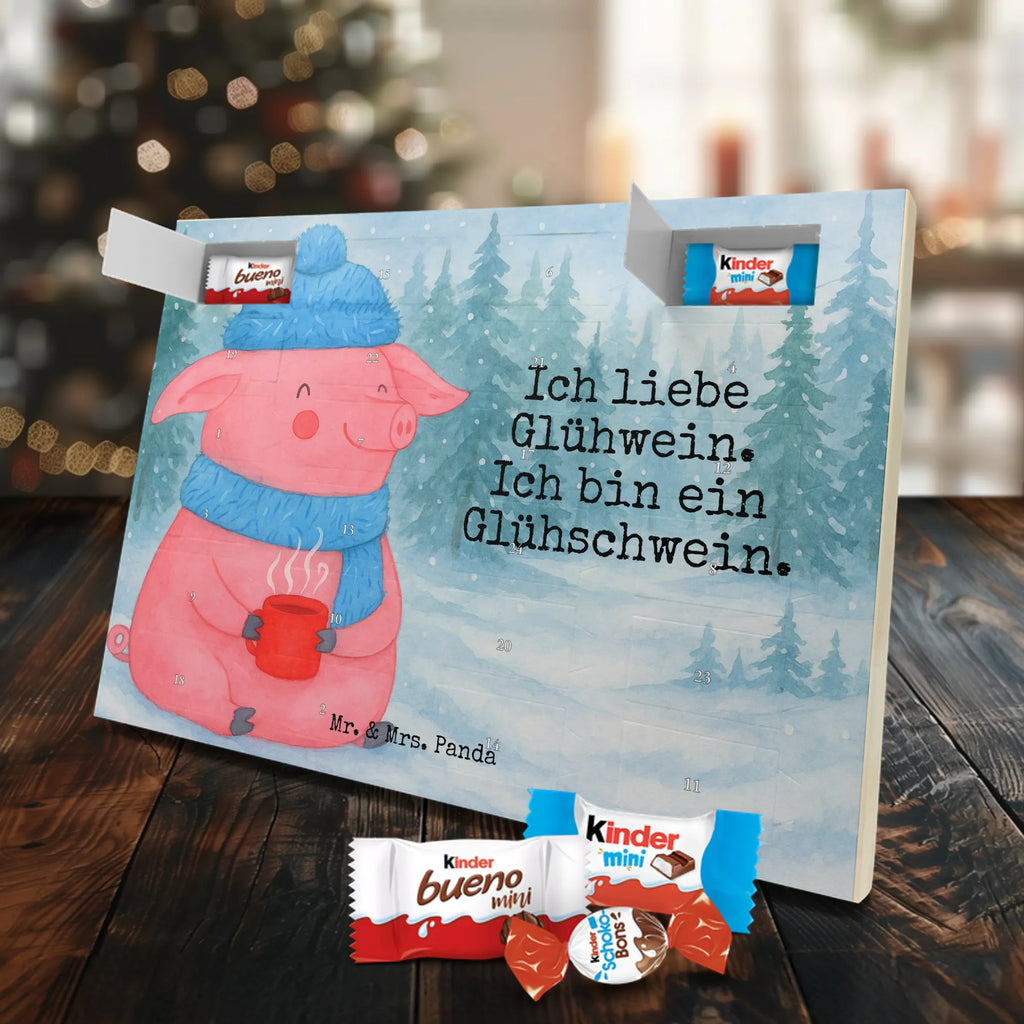 Chocolate advent calendar Pig Mulled wine Design Christmas time, snow, mulled wine, mulled pig, Christmas market, punch