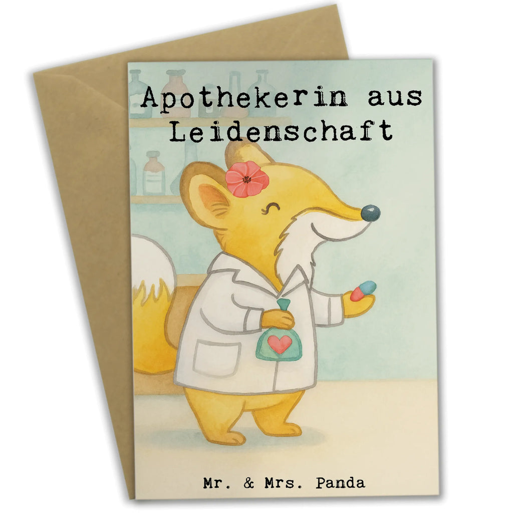 Grußkarte Apothekerin Leidenschaft Design Klappkarte, Grußkarte, Einladungskarte, Hochzeitskarte, Geburtstagskarte, Glückwunschkarte, Karte, Ansichtskarten, Beruf, Ausbildung, Jubiläum, Abschied, Rente, Kollege, Kollegin, Geschenk, Schenken, Arbeitskollege, Mitarbeiter, Firma, Danke, Dankeschön, Apothekerin, Staatsexamen, Pharmazie, Approbation, Eröffnung Apotheke