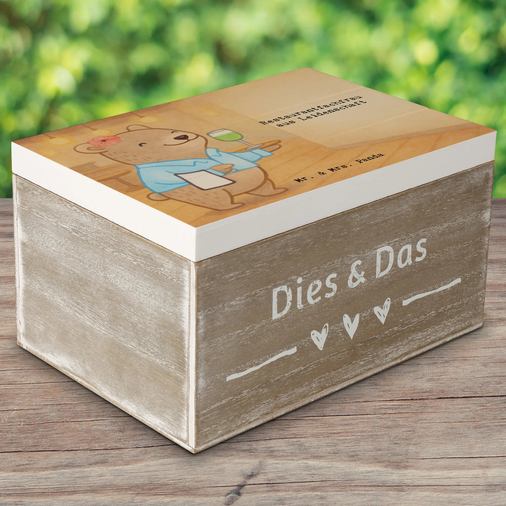 Holzkiste Restaurantfachfrau Leidenschaft Design Schatulle, Aufbewahrungsbox, Holzkiste, Geschenkbox, Erinnerungskiste, Dekokiste, Geschenkdose, Truhe, XXL, Kiste, Erinnerungsbox, Schatzkiste, Beruf, Ausbildung, Jubiläum, Abschied, Rente, Kollege, Kollegin, Geschenk, Schenken, Arbeitskollege, Mitarbeiter, Firma, Danke, Dankeschön