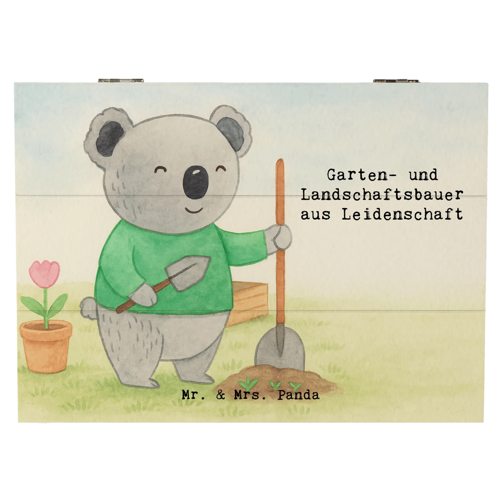 Holzkiste Garten- und Landschaftsbauer Leidenschaft Design Schatzkiste, Holzkiste, Schatulle, XXL, Truhe, Aufbewahrungsbox, Erinnerungsbox, Dekokiste, Erinnerungskiste, Geschenkbox, Geschenkdose, Kiste, Beruf, Ausbildung, Jubiläum, Abschied, Rente, Kollege, Kollegin, Geschenk, Schenken, Arbeitskollege, Mitarbeiter, Firma, Danke, Dankeschön, Hobbygärtner, Gartenplaner, Gärtnerei, Gartenbau, Garten- und Landschaftsbauer, Gärtner
