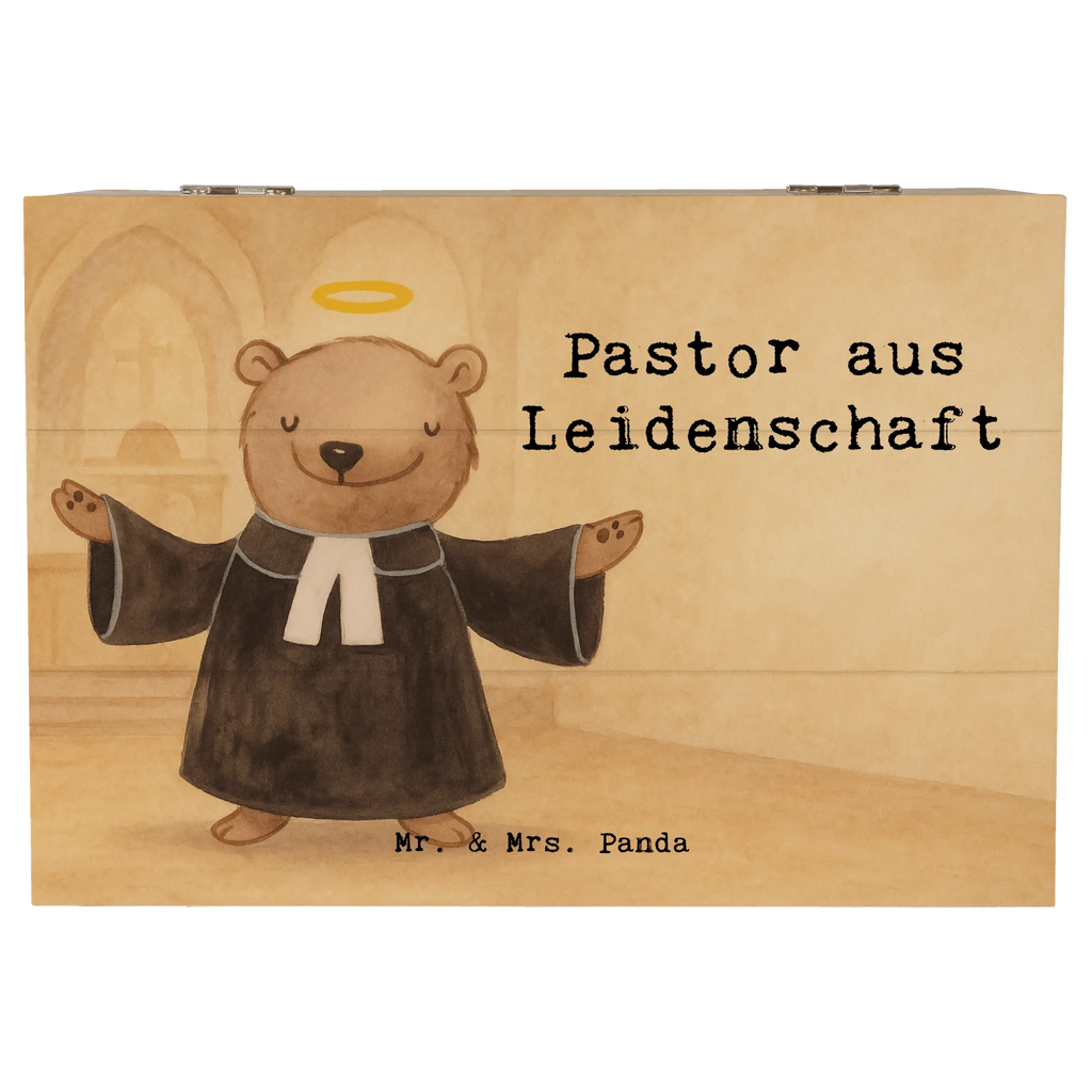 Holzkiste Pastor Leidenschaft Design Holzkiste, Erinnerungskiste, Truhe, Geschenkdose, Aufbewahrungsbox, Schatulle, Schatzkiste, Geschenkbox, Kiste, Dekokiste, Erinnerungsbox, XXL, Beruf, Ausbildung, Jubiläum, Abschied, Rente, Kollege, Kollegin, Geschenk, Schenken, Arbeitskollege, Mitarbeiter, Firma, Danke, Dankeschön, Diener Gottes<br />Geistlicher, Kirche, Pfarrer, Pastor, Theologe, Prediger<br />Priester