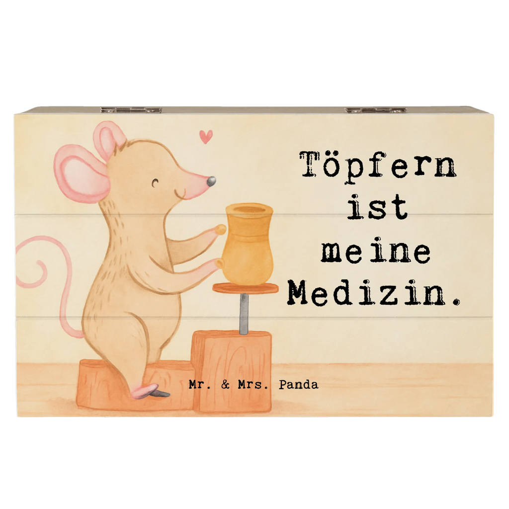 Holzkiste Maus Töpfern Design Schatulle, Geschenkdose, Aufbewahrungsbox, Kiste, Holzkiste, Erinnerungsbox, Truhe, Dekokiste, Schatzkiste, XXL, Erinnerungskiste, Geschenkbox, Geschenk, Sport, Sportart, Hobby, Schenken, Danke, Dankeschön, Auszeichnung, Gewinn, Sportler, Töpfern, Töpferei, Töpferkurs
