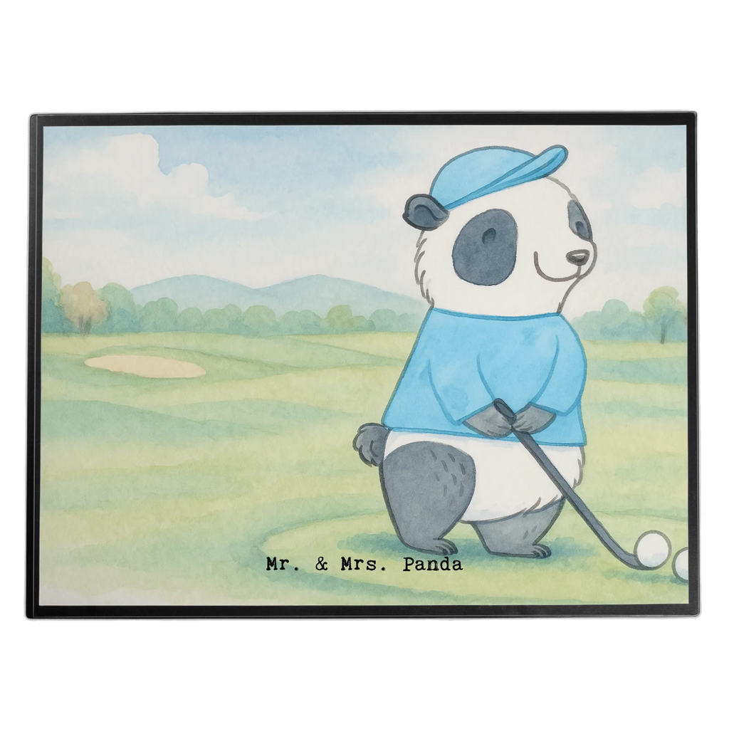 Schreibtischunterlage Panda Golfen Design Schreibwaren, Schreibtischauflage, Schreibunterlage, Bürobedarf, Büroartikel, Schreibtisch Unterlagen, Schreibtischunterlage Groß, Geschenk, Sport, Sportart, Hobby, Schenken, Danke, Dankeschön, Auszeichnung, Gewinn, Sportler, Golfen, Golf spielen, Golfplatz, Golfturnier, Golf Verein