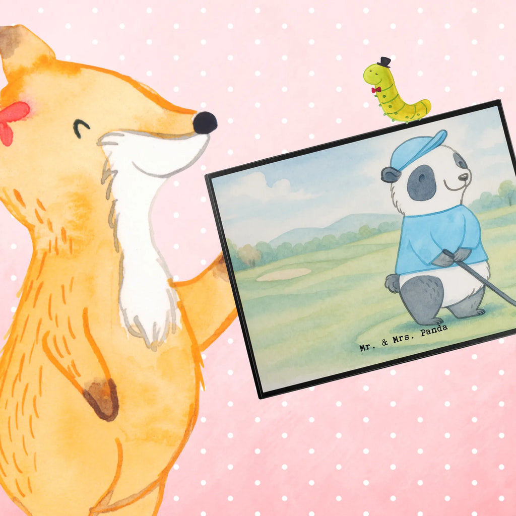 Schreibtischunterlage Panda Golfen Design Schreibwaren, Schreibtischauflage, Schreibunterlage, Bürobedarf, Büroartikel, Schreibtisch Unterlagen, Schreibtischunterlage Groß, Geschenk, Sport, Sportart, Hobby, Schenken, Danke, Dankeschön, Auszeichnung, Gewinn, Sportler, Golfen, Golf spielen, Golfplatz, Golfturnier, Golf Verein