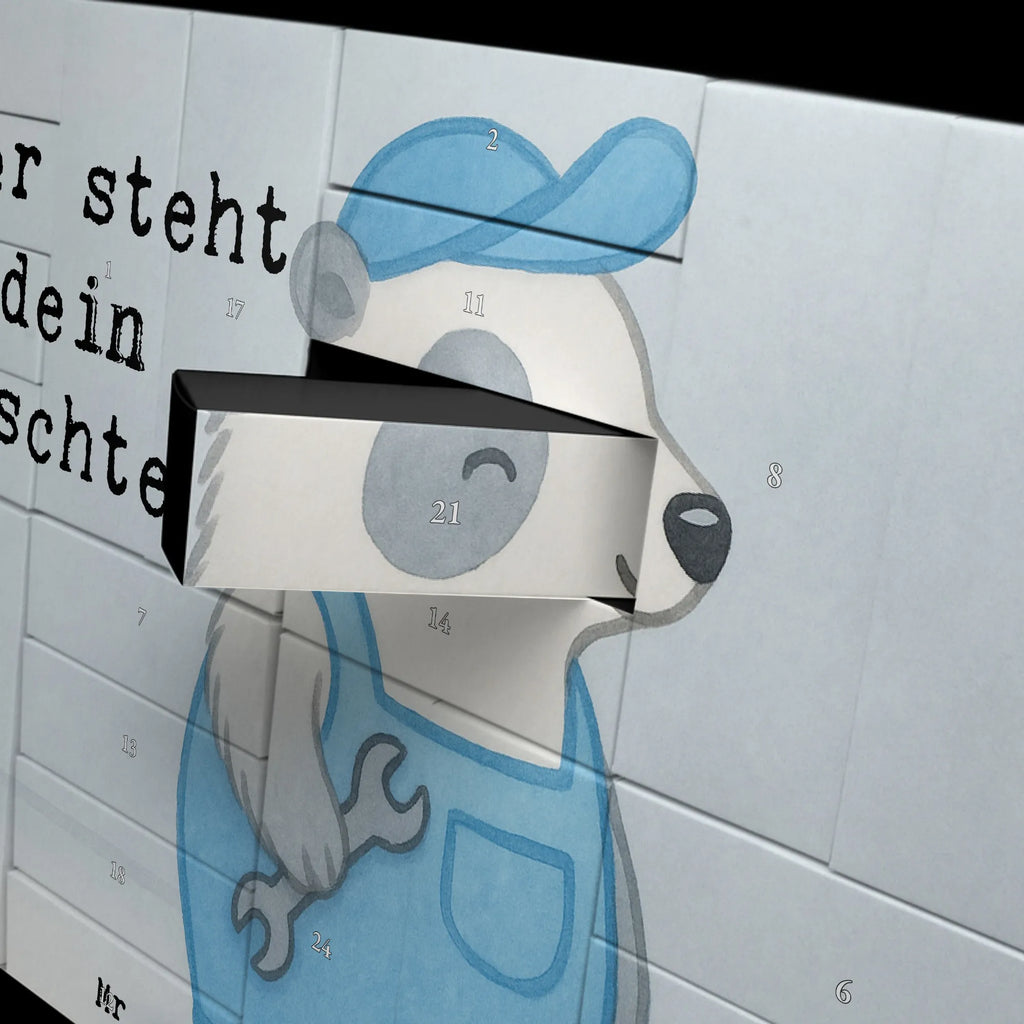 Personalisierter Befüllbarer Adventskalender Kfz-Mechatroniker Leidenschaft Design Befüllbarer Adventskalender, Adventskalender Zum Selbst Befüllen, Geschenk, Schenken, Jubiläum, Danke, Dankeschön, Beruf, Ausbildung, Abschied, Rente, Kollege, Kollegin, Arbeitskollege, Mitarbeiter, Firma, Gesellenprüfung, Kraftfahrzeugmechaniker, Kfz-Mechatroniker, Meister