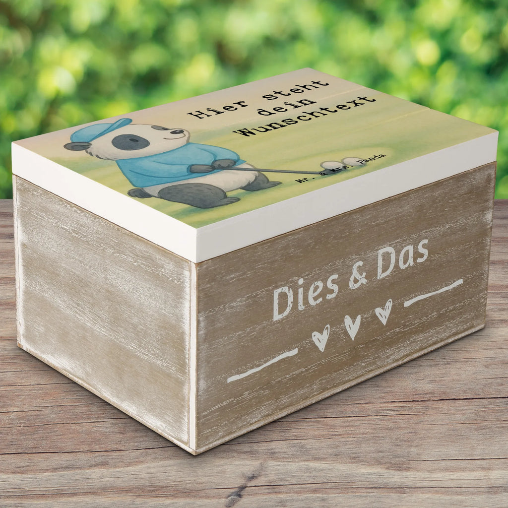 Personalisierte Holzkiste Panda Golfen Design Schatzkiste Personalisiert, Erinnerungsbox mit Namen, Geschenkbox personalisiert, Schatzkiste mit Namen, GEschenkdose personalisiert, Dekokiste Personalisiert, mit Namen, Erinnerungsbox Personalisiert, Erinnerungskiste, Truhe Personalisiert, Holzkiste mit Namen, Schatulle Personalisiert, Kiste mit Namen, Dekokiste mit Namen, Aufbewahrungsbox mit Namen, Erinnerungskiste Personalisiert, Truhe mit Namen, Schatulle mit Namen, Aufbewahrungsbox Personalisiert, Holzkiste Personalisiert, Kiste Personalisiert, Geschenk, Sport, Sportart, Hobby, Schenken, Danke, Dankeschön, Auszeichnung, Gewinn, Sportler, Golf spielen, Golfen, Golfturnier, Golf Verein, Golfplatz