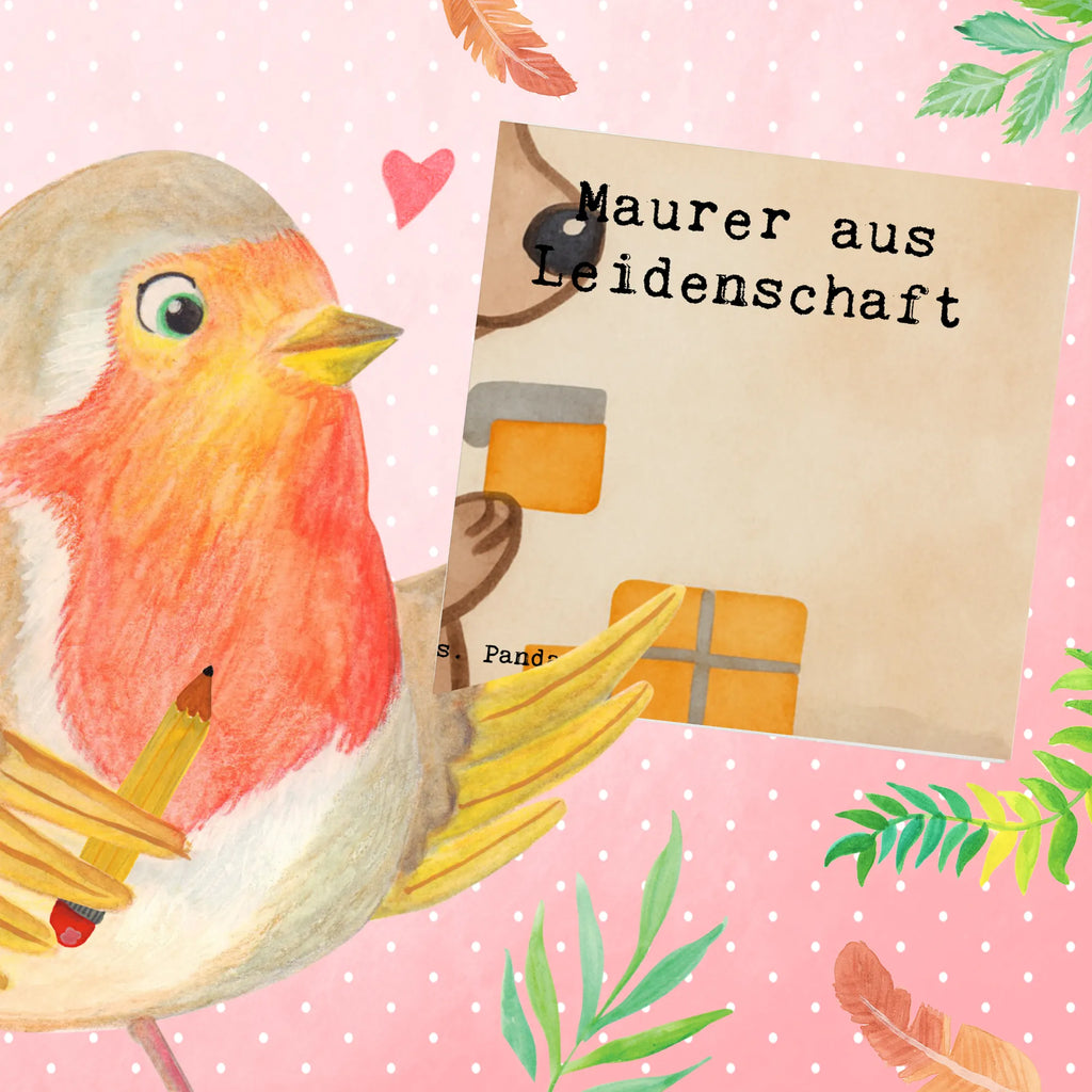 Deluxe Karte Maurer Leidenschaft Design Grußkarte, Hochwertige Klappkarte, Hochzeitskarte, Geburtstagskarte, Karte, Einladungskarte, Glückwunschkarte, Klappkarte, Hochwertige Grußkarte, Beruf, Ausbildung, Jubiläum, Abschied, Rente, Kollege, Kollegin, Geschenk, Schenken, Arbeitskollege, Mitarbeiter, Firma, Danke, Dankeschön, Maurer, Handwerker, Maurerbetrieb, Gesellenprüfung, Maurermeister