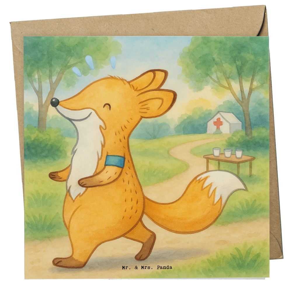 Deluxe Karte Fuchs Joggen Design Grußkarte, Hochzeitskarte, Hochwertige Klappkarte, Karte, Geburtstagskarte, Einladungskarte, Klappkarte, Glückwunschkarte, Hochwertige Grußkarte, Geschenk, Sport, Sportart, Hobby, Schenken, Danke, Dankeschön, Auszeichnung, Gewinn, Sportler, Joggen, Dauerlauf, Laufen, Laufsport