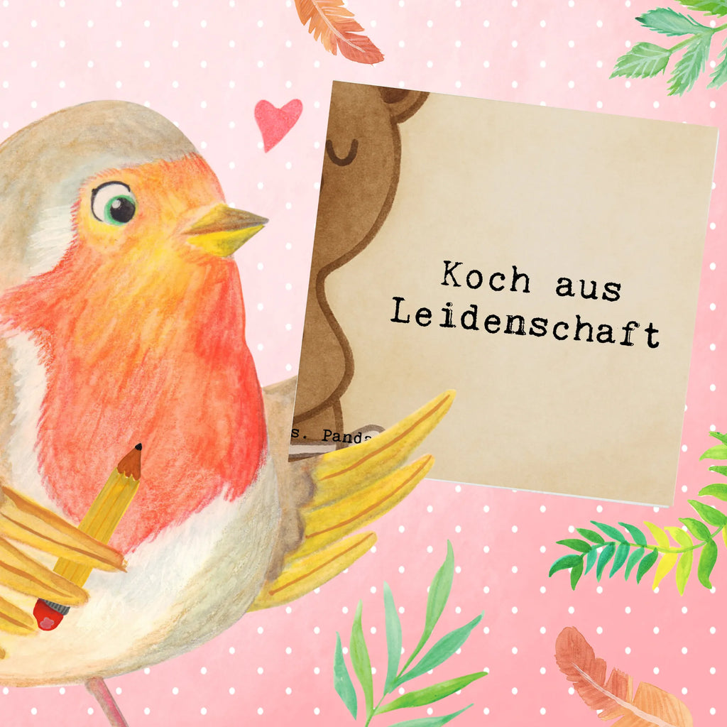 Deluxe Karte Koch Leidenschaft Design Grußkarte, Karte, Glückwunschkarte, Hochwertige Klappkarte, Einladungskarte, Hochzeitskarte, Hochwertige Grußkarte, Klappkarte, Geburtstagskarte, Beruf, Ausbildung, Jubiläum, Abschied, Rente, Kollege, Kollegin, Geschenk, Schenken, Arbeitskollege, Mitarbeiter, Firma, Danke, Dankeschön, Chefkoch, Küchenmeister, Fernsehkoch, Koch, Schiffskoch, Restaurant, Küchenchef, Sternekoch