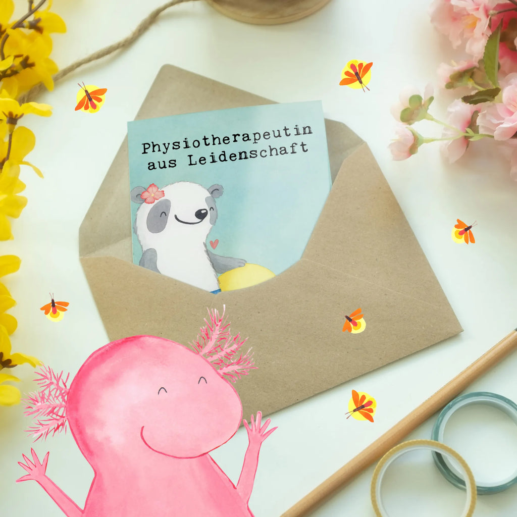 Grußkarte Physiotherapeutin Leidenschaft Design Einladungskarte, Ansichtskarten, Hochzeitskarte, Klappkarte, Karte, Geburtstagskarte, Glückwunschkarte, Grußkarte, Beruf, Ausbildung, Jubiläum, Abschied, Rente, Kollege, Kollegin, Geschenk, Schenken, Arbeitskollege, Mitarbeiter, Firma, Danke, Dankeschön