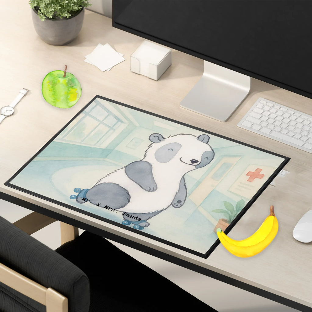 Schreibtischunterlage Panda Inliner fahren Design Schreibtischunterlage Groß, Schreibtisch Unterlagen, Bürobedarf, Schreibunterlage, Schreibtischauflage, Büroartikel, Schreibwaren, Geschenk, Sport, Sportart, Hobby, Schenken, Danke, Dankeschön, Auszeichnung, Gewinn, Sportler, Inliner fahren, inlinern, Rollschuh fahren