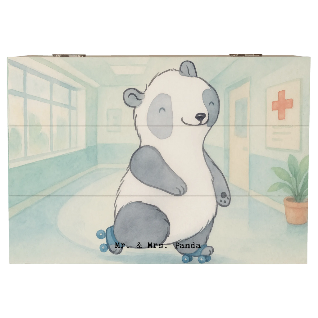 Holzkiste Panda Inliner fahren Design Schatulle, Aufbewahrungsbox, Erinnerungsbox, Holzkiste, Erinnerungskiste, XXL, Truhe, Geschenkbox, Dekokiste, Kiste, Geschenkdose, Schatzkiste, Geschenk, Sport, Sportart, Hobby, Schenken, Danke, Dankeschön, Auszeichnung, Gewinn, Sportler, Rollschuh fahren, inlinern, Inliner fahren
