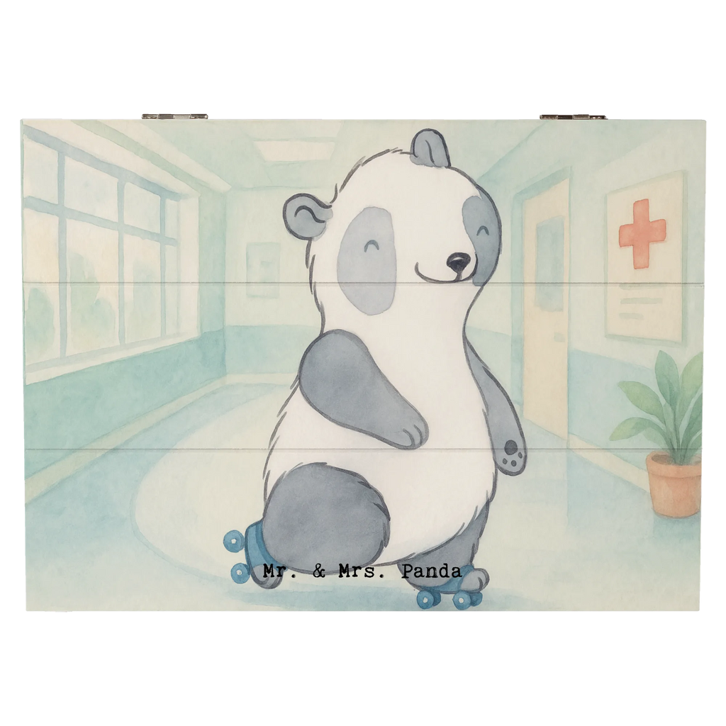 Holzkiste Panda Inliner fahren Design Schatulle, Aufbewahrungsbox, Erinnerungsbox, Holzkiste, Erinnerungskiste, XXL, Truhe, Geschenkbox, Dekokiste, Kiste, Geschenkdose, Schatzkiste, Geschenk, Sport, Sportart, Hobby, Schenken, Danke, Dankeschön, Auszeichnung, Gewinn, Sportler, Rollschuh fahren, inlinern, Inliner fahren