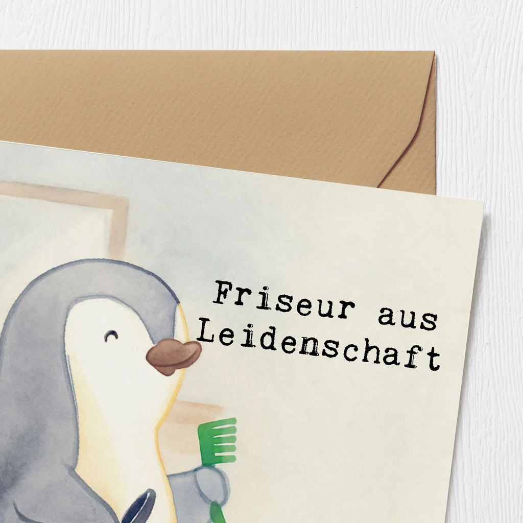 Deluxe Karte Friseur Leidenschaft Design Karte, Hochwertige Klappkarte, Grußkarte, Klappkarte, Hochzeitskarte, Hochwertige Grußkarte, Geburtstagskarte, Glückwunschkarte, Einladungskarte, Beruf, Ausbildung, Jubiläum, Abschied, Rente, Kollege, Kollegin, Geschenk, Schenken, Arbeitskollege, Mitarbeiter, Firma, Danke, Dankeschön, Frisör, Haarstylist, Barbier, Eröffnung Friseur, Coiffeur, Friseursalon, Frisörbesuch