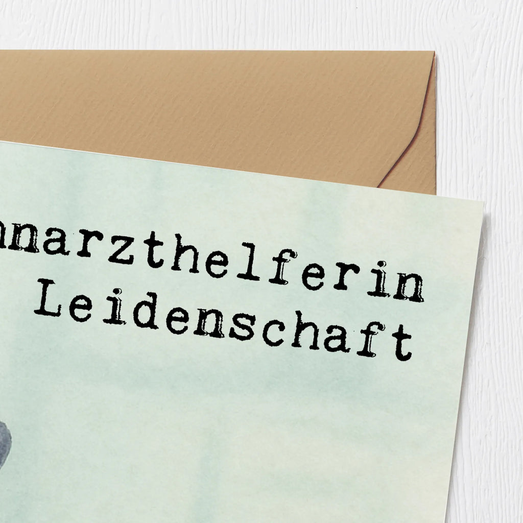 Deluxe Karte Zahnarzthelferin Leidenschaft Design Klappkarte, Geburtstagskarte, Einladungskarte, Hochwertige Klappkarte, Karte, Hochzeitskarte, Hochwertige Grußkarte, Grußkarte, Glückwunschkarte, Beruf, Ausbildung, Jubiläum, Abschied, Rente, Kollege, Kollegin, Geschenk, Schenken, Arbeitskollege, Mitarbeiter, Firma, Danke, Dankeschön