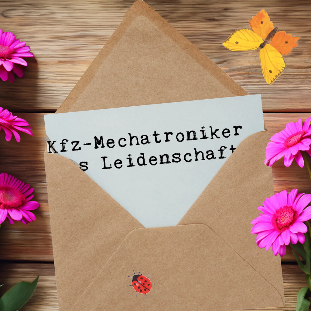 Deluxe Karte Kfz-Mechatroniker Leidenschaft Design Hochwertige Klappkarte, Hochwertige Grußkarte, Grußkarte, Karte, Einladungskarte, Glückwunschkarte, Geburtstagskarte, Klappkarte, Hochzeitskarte, Beruf, Ausbildung, Jubiläum, Abschied, Rente, Kollege, Kollegin, Geschenk, Schenken, Arbeitskollege, Mitarbeiter, Firma, Danke, Dankeschön, Kfz-Mechatroniker, Meister, Gesellenprüfung, Kraftfahrzeugmechaniker