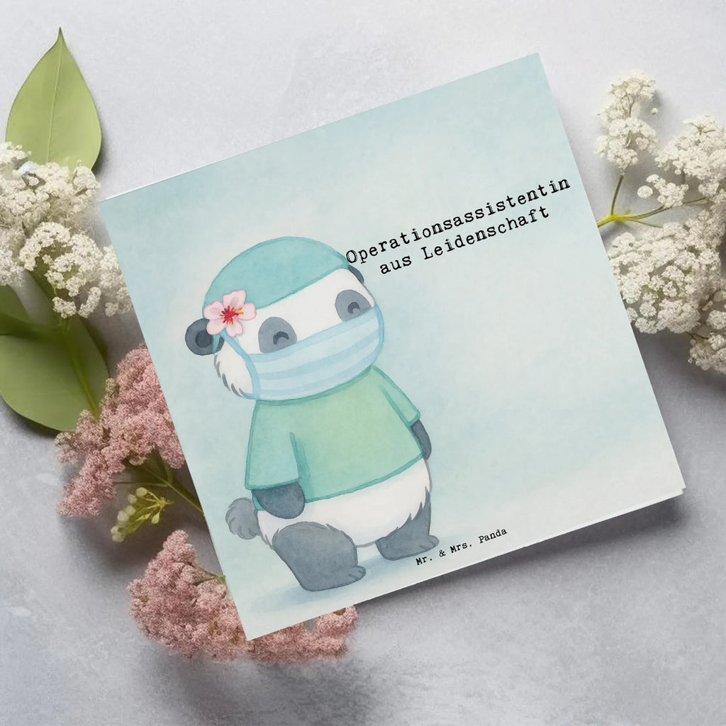 Deluxe Karte Operationsassistentin Leidenschaft Design Glückwunschkarte, Geburtstagskarte, Karte, Klappkarte, Einladungskarte, Hochwertige Klappkarte, Grußkarte, Hochwertige Grußkarte, Hochzeitskarte, Beruf, Ausbildung, Jubiläum, Abschied, Rente, Kollege, Kollegin, Geschenk, Schenken, Arbeitskollege, Mitarbeiter, Firma, Danke, Dankeschön, OTA, Operationstechnische Assistentin, Operationsassistenz, OP Assistentin, Operationsassistentin