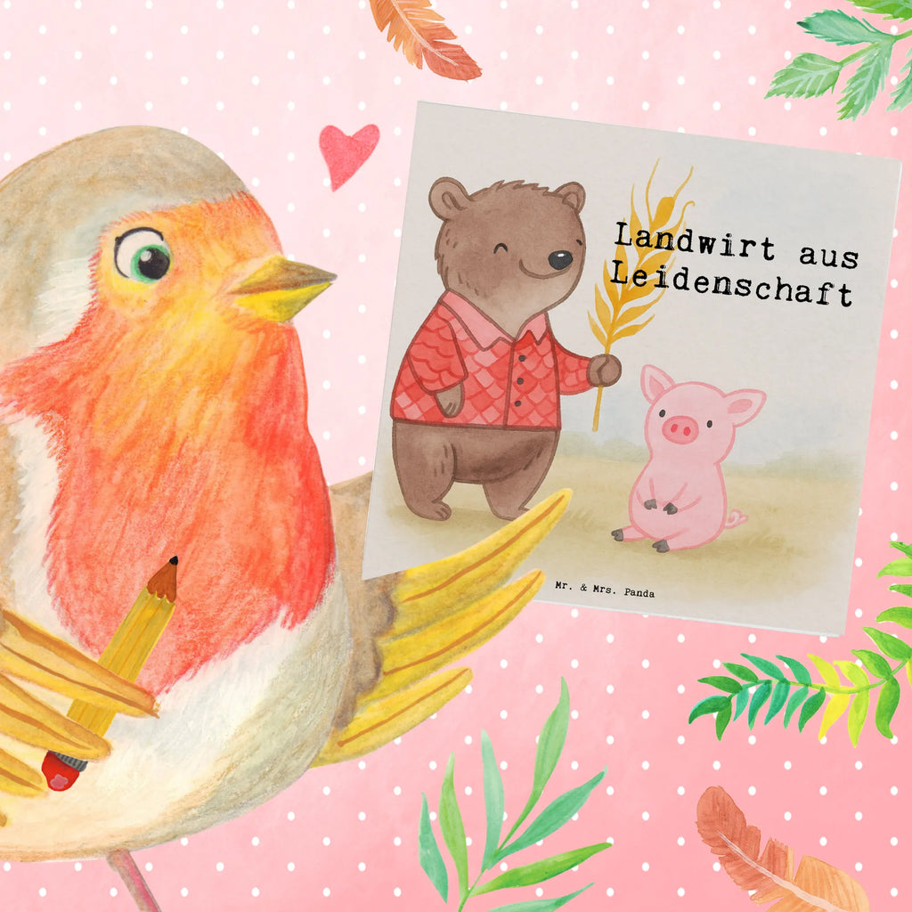 Deluxe Karte Landwirt Leidenschaft Design Einladungskarte, Klappkarte, Hochzeitskarte, Geburtstagskarte, Hochwertige Grußkarte, Karte, Glückwunschkarte, Hochwertige Klappkarte, Grußkarte, Beruf, Ausbildung, Jubiläum, Abschied, Rente, Kollege, Kollegin, Geschenk, Schenken, Arbeitskollege, Mitarbeiter, Firma, Danke, Dankeschön, Agronom, Farmer, Tierwirt, Bauernhof, Landwirt; Bauer