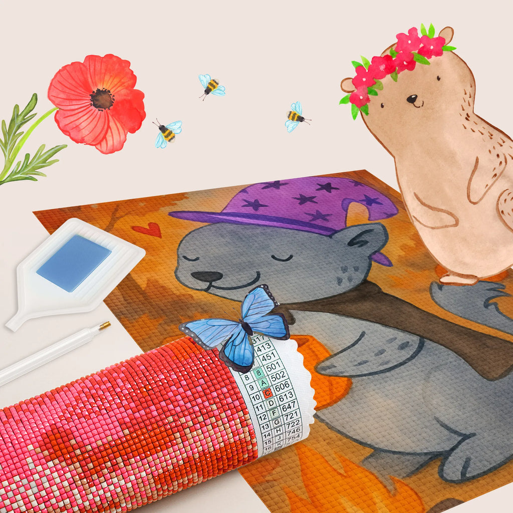 Obraz diamentowy Kot Kawa Design Halloween, dekoracje, Martinssingen, dekoracja, prezenty, dawanie