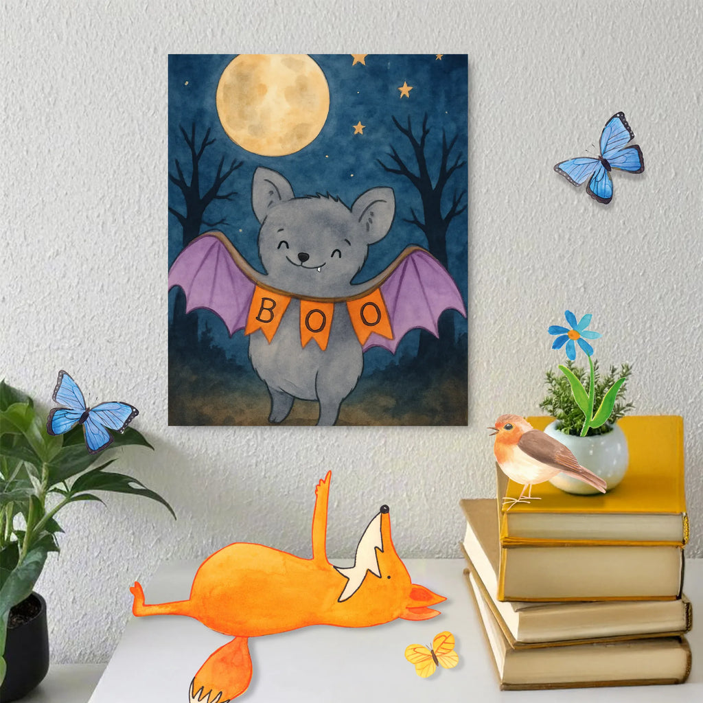 Paint by Numbers Bat Boo Design Baseln, Künstler, Malen, Kunstwerk, Kreativität, Ausmalbild, Malen nach Zahlen, DIY, Bastelidee, Halloween, Deko, Martinssingen, Dekoration, Geschenke, Schenken