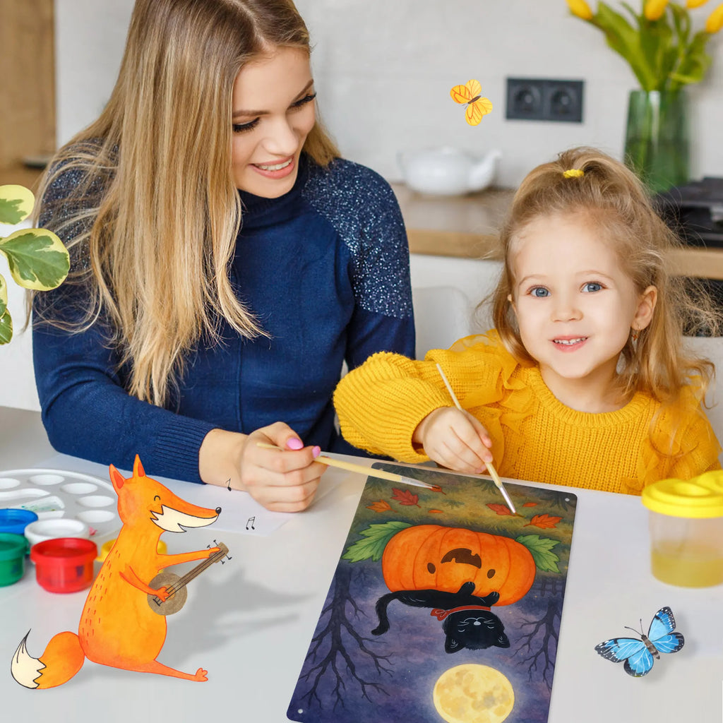 Malen nach Zahlen Metallschild Schwarze Katze Design Baseln, Kunstwerk, Malen, DIY, Bastelidee, Kreativität, Malen nach Zahlen, Künstler, Ausmalbild, Halloween, Deko, Martinssingen, Dekoration, Geschenke, Schenken