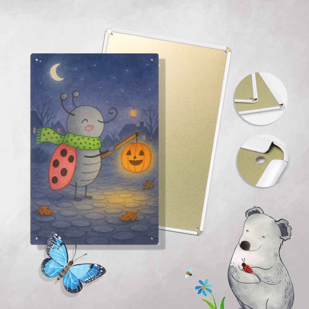 Malen nach Zahlen Metallschild Smörle Laterne Design Baseln, Malen nach Zahlen, Bastelidee, Malen, Kreativität, Künstler, DIY, Ausmalbild, Kunstwerk, Halloween, Deko, Martinssingen, Dekoration, Geschenke, Schenken, Marienkäfer, Herbst, Laterne