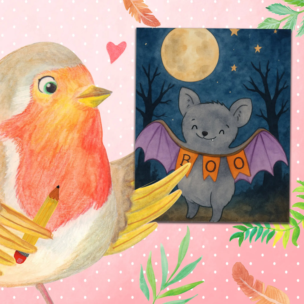 Paint by Numbers Bat Boo Design Baseln, Künstler, Malen, Kunstwerk, Kreativität, Ausmalbild, Malen nach Zahlen, DIY, Bastelidee, Halloween, Deko, Martinssingen, Dekoration, Geschenke, Schenken