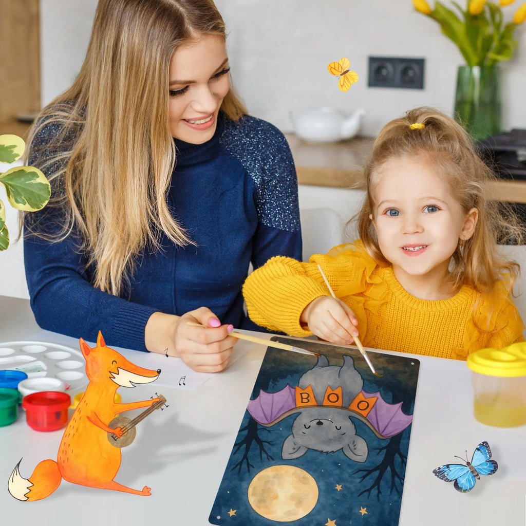 Malen nach Zahlen Metallschild Fledermaus Boo Design Ausmalbild, Kreativität, Malen nach Zahlen, Baseln, Bastelidee, Kunstwerk, Künstler, Malen, DIY, Halloween, Deko, Martinssingen, Dekoration, Geschenke, Schenken