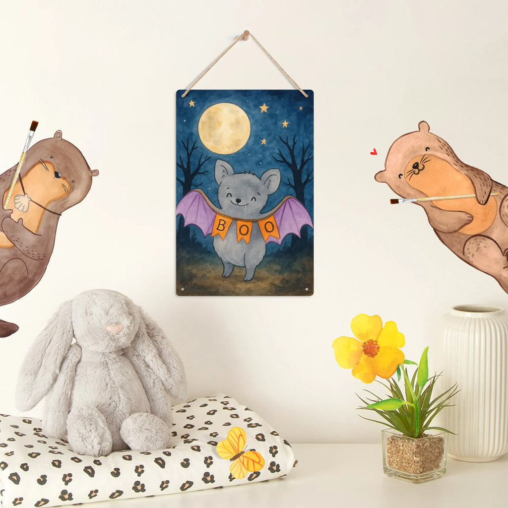 Malen nach Zahlen Metallschild Fledermaus Boo Design Ausmalbild, Kreativität, Malen nach Zahlen, Baseln, Bastelidee, Kunstwerk, Künstler, Malen, DIY, Halloween, Deko, Martinssingen, Dekoration, Geschenke, Schenken