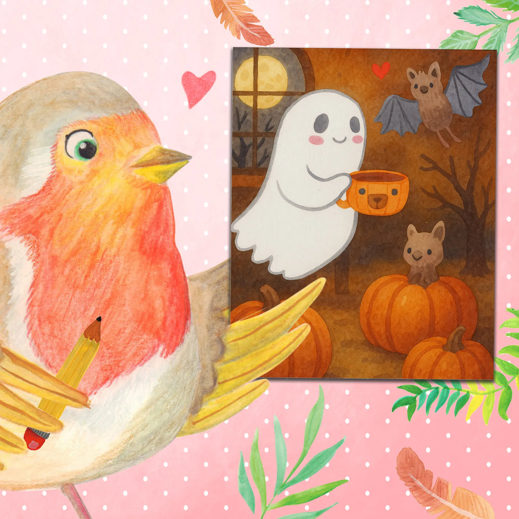 Malen nach Zahlen Gespenst Kaffee Design Kreativität, Malen, DIY, Malen nach Zahlen, Baseln, Bastelidee, Kunstwerk, Ausmalbild, Künstler, Halloween, Deko, Martinssingen, Dekoration, Geschenke, Schenken, Kaffee, Gespenst