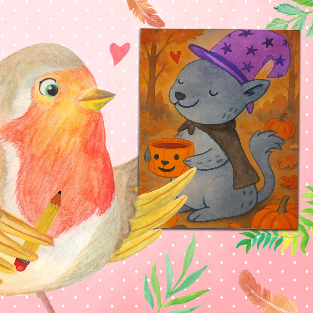 Malen nach Zahlen Kater Kaffee Design Bastelidee, Kreativität, Malen nach Zahlen, Kunstwerk, Ausmalbild, Malen, Baseln, DIY, Künstler, Halloween, Deko, Martinssingen, Dekoration, Geschenke, Schenken, Hexe, Magie, Kaffee, Kater