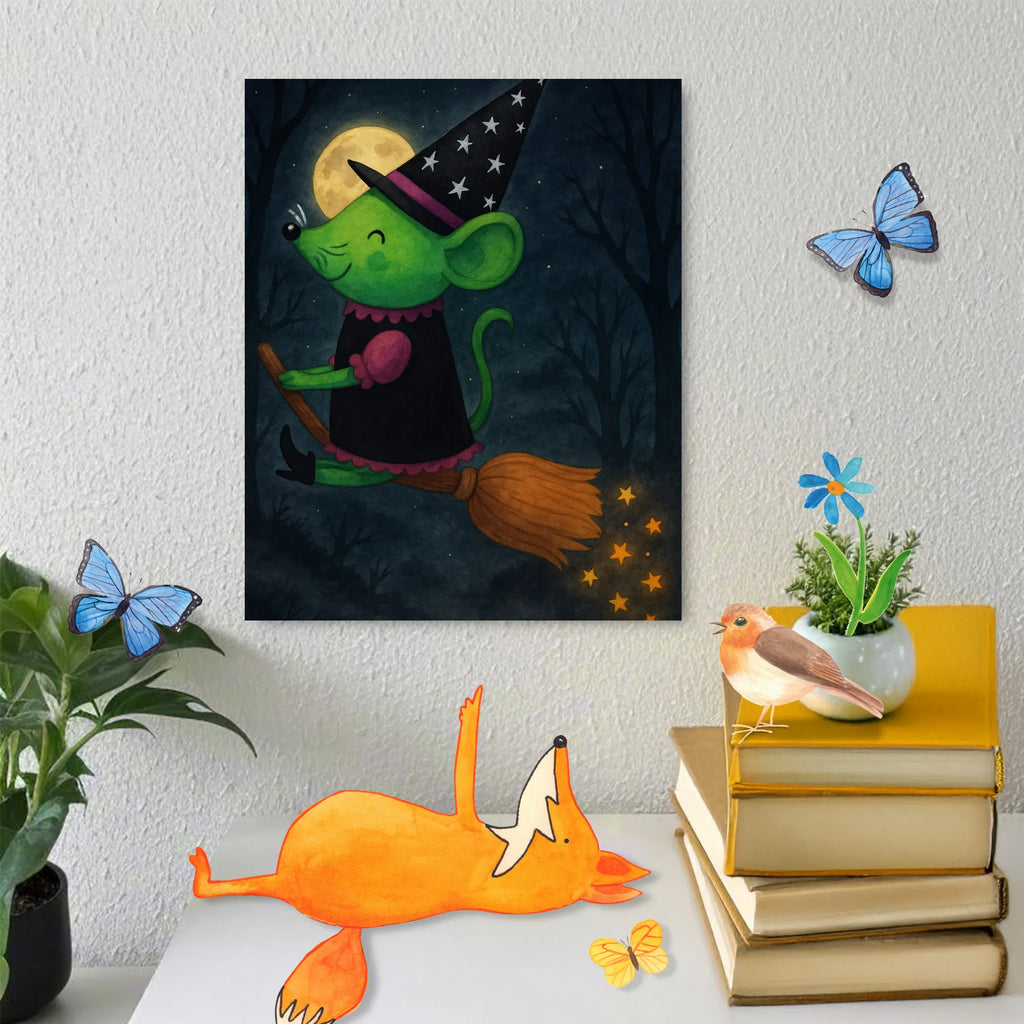 Malen nach Zahlen Hexe Fliegt Design DIY, Malen, Kreativität, Baseln, Künstler, Bastelidee, Malen nach Zahlen, Ausmalbild, Kunstwerk, Halloween, Deko, Martinssingen, Dekoration, Geschenke, Schenken