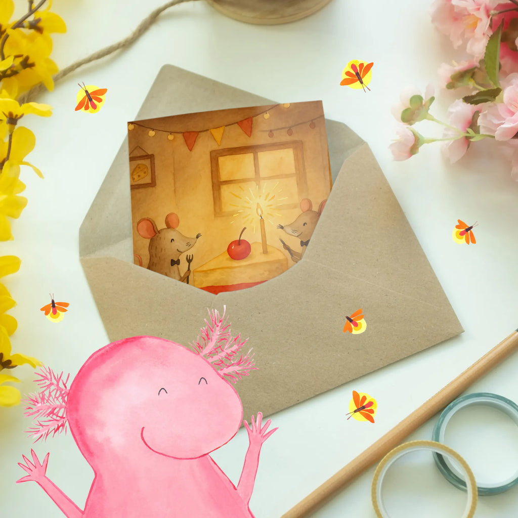 Grußkarte Mäuse Kuchen Design Papa, Abitur, Lieblingsmensch, Ansichtskarten, Aufmunterung, Klappkarte, Trauerkarte, Karte, Hochzeitskarte, Einladungskarte, Hochzeit, Geschenkideen, liebevoll, Mädchen, Mama, cool, Taufe, Frau, Geburtstagskarte, Freund, Junge, Grußkarte, Abschluss, Glücklich, Glückwunschkarte, Opa, Beileid, Oma, Weihnachten, Ostern, witzig, Freundin, Geschenk, Geburtstag, Geburtstagsgeschenk, Leben, Kuchen, Glück, Mäuse, Party, Maus