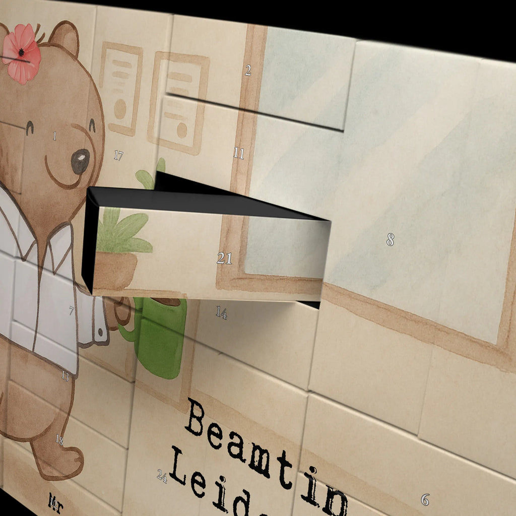 Fillable advent calendar female civil servant Passion Design gift, sayings, gift idea, best, farewell gift, passing exam, anniversary, retirement, promotion, job start, profession