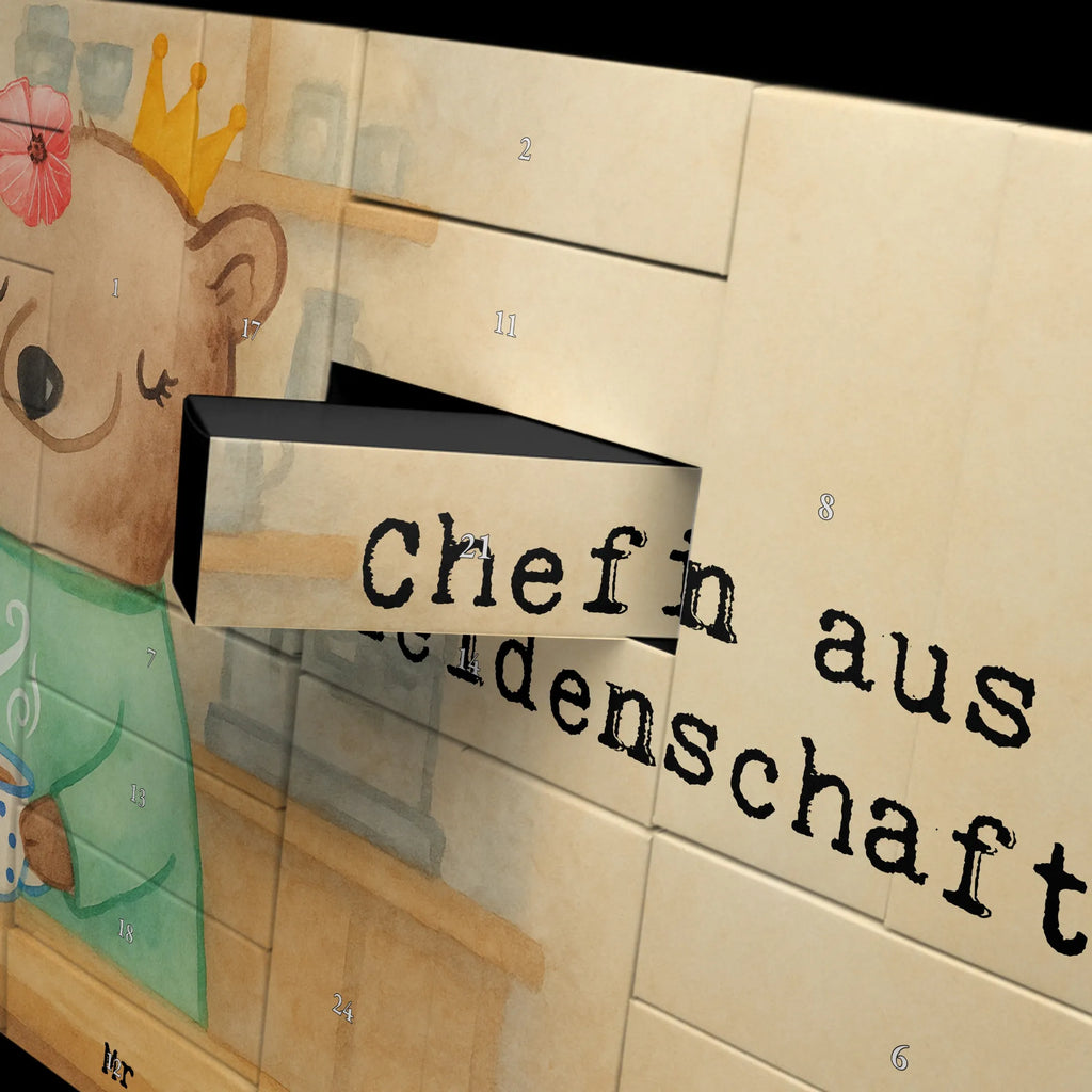 Fillable advent calendar Boss Lady Passion Design gift, sayings, gift idea, best, farewell gift, passing exam, anniversary, retirement, promotion, job start, profession