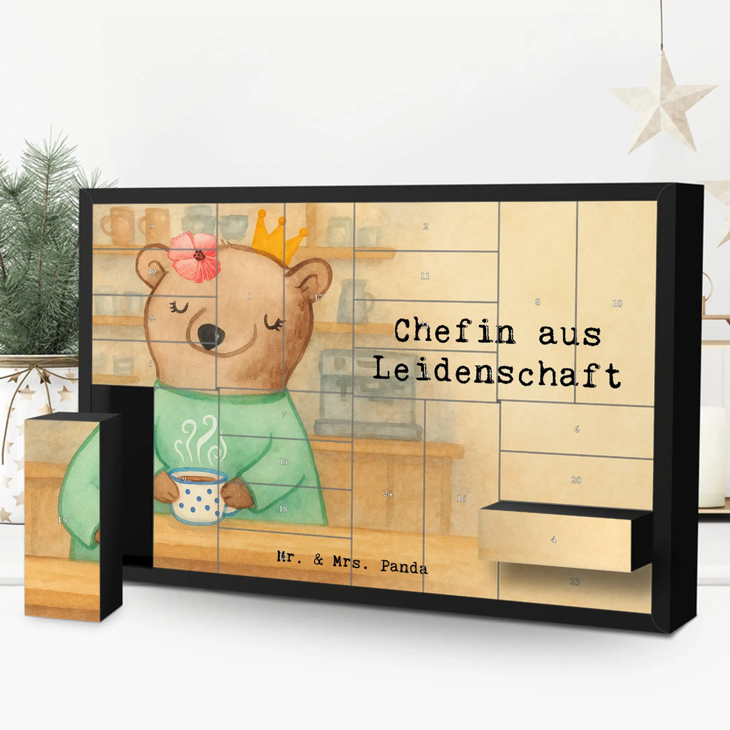 Fillable advent calendar Boss Lady Passion Design gift, sayings, gift idea, best, farewell gift, passing exam, anniversary, retirement, promotion, job start, profession