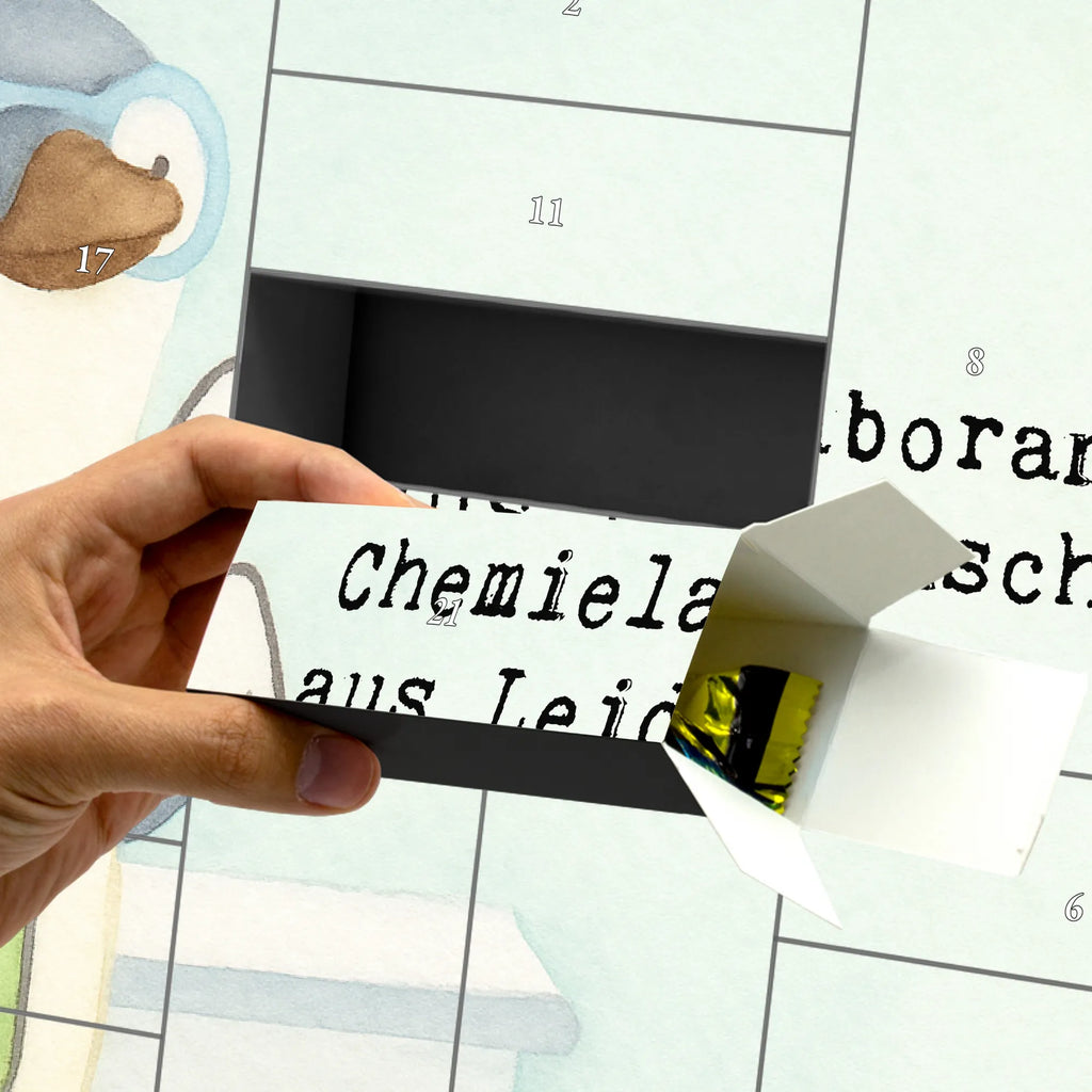 Fillable advent calendar Chemical laboratory technician Passion Design gift, sayings, gift idea, best, farewell gift, passing exam, anniversary, retirement, promotion, job start, profession