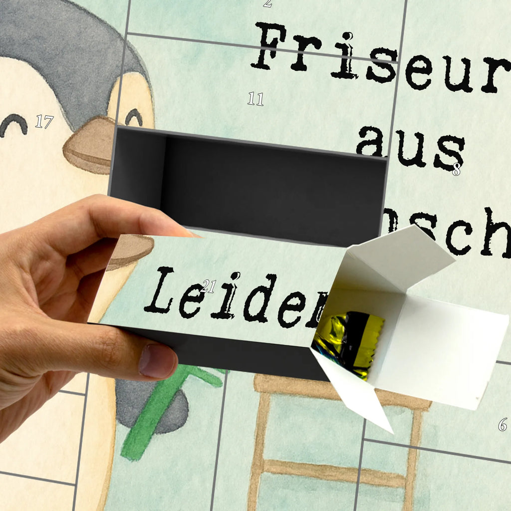 Fillable advent calendar hairdresser Passion Design gift, sayings, gift idea, best, farewell gift, passing exam, anniversary, retirement, promotion, job start, profession