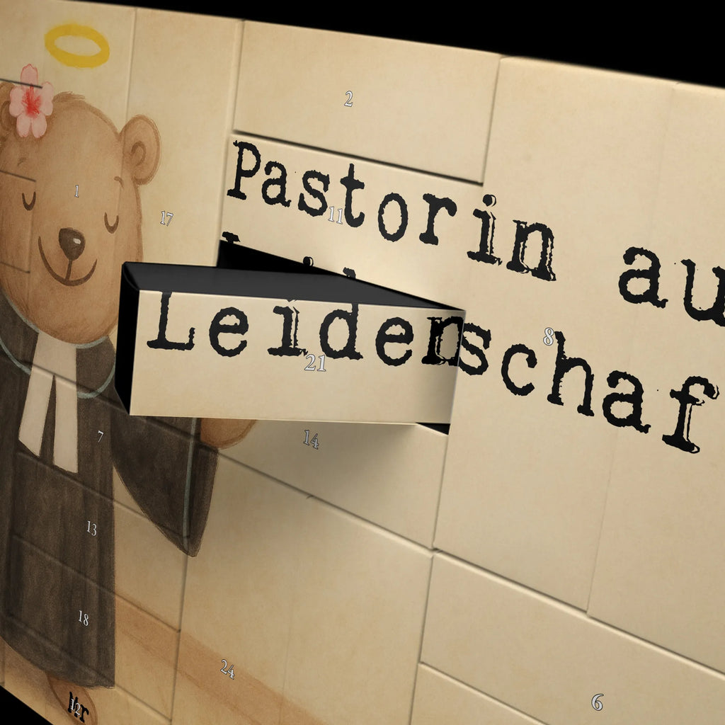 Fillable advent calendar Pastor Passion Design gift, sayings, gift idea, best, farewell gift, passing exam, anniversary, retirement, promotion, job start, profession