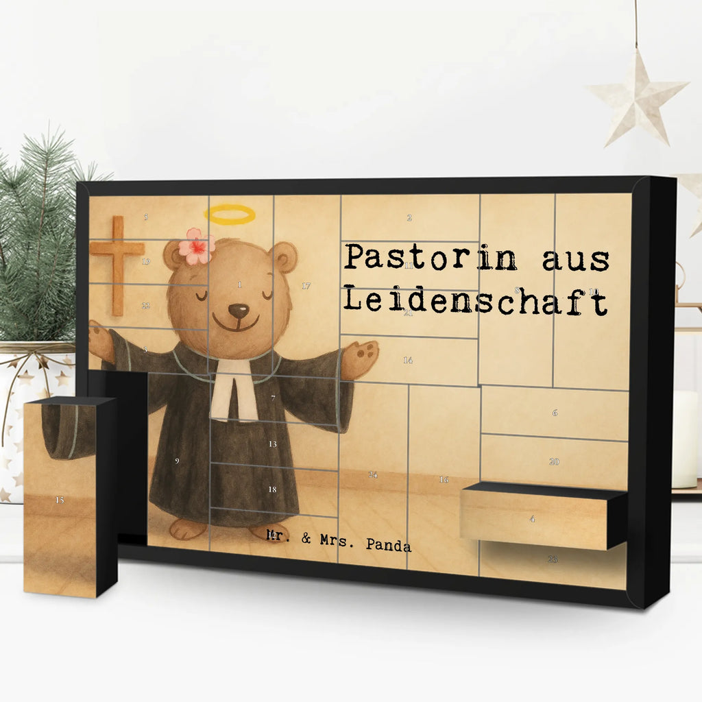 Fillable advent calendar Pastor Passion Design gift, sayings, gift idea, best, farewell gift, passing exam, anniversary, retirement, promotion, job start, profession