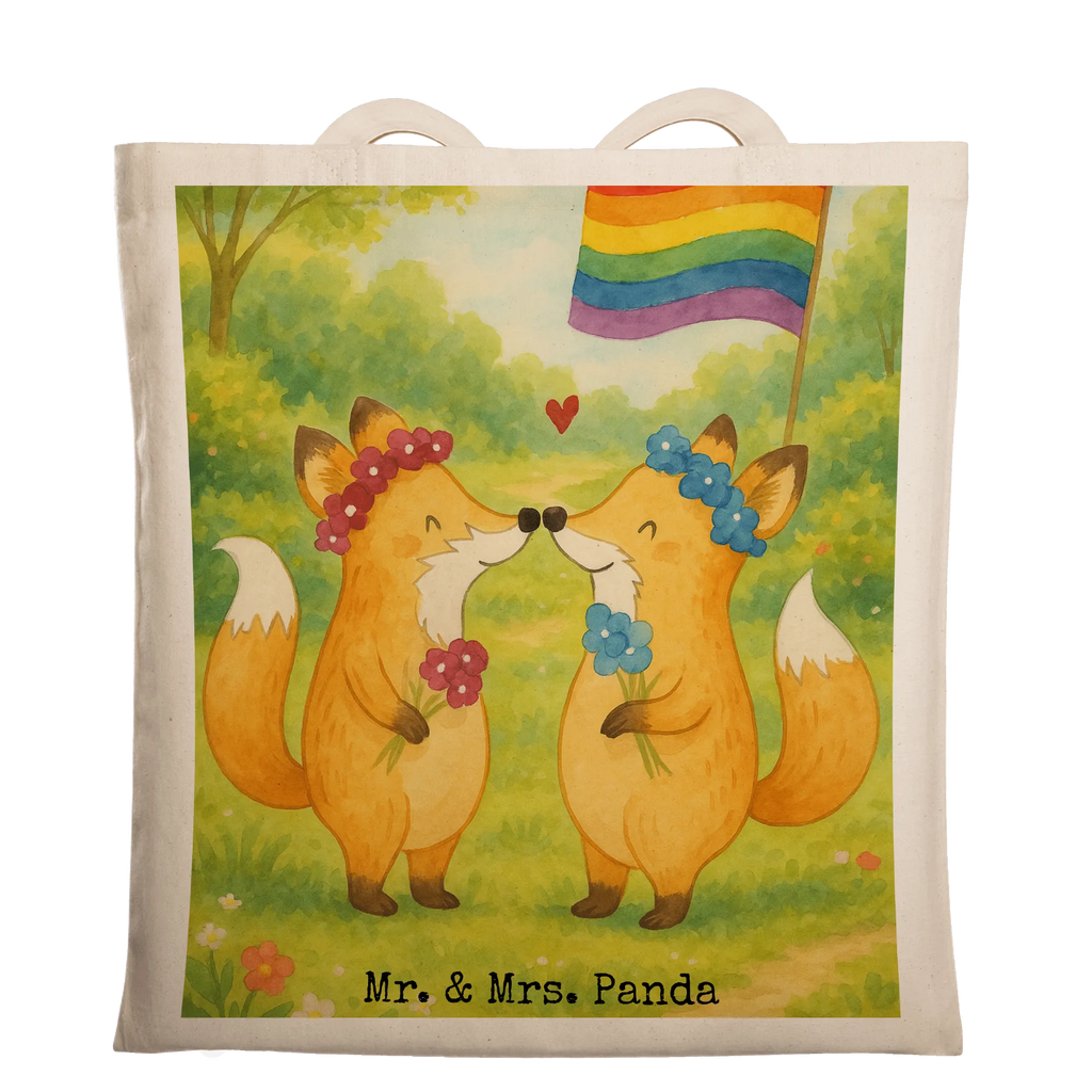 Tote bag foxes Lesbian Pride Design gifts, Wedding, marriage