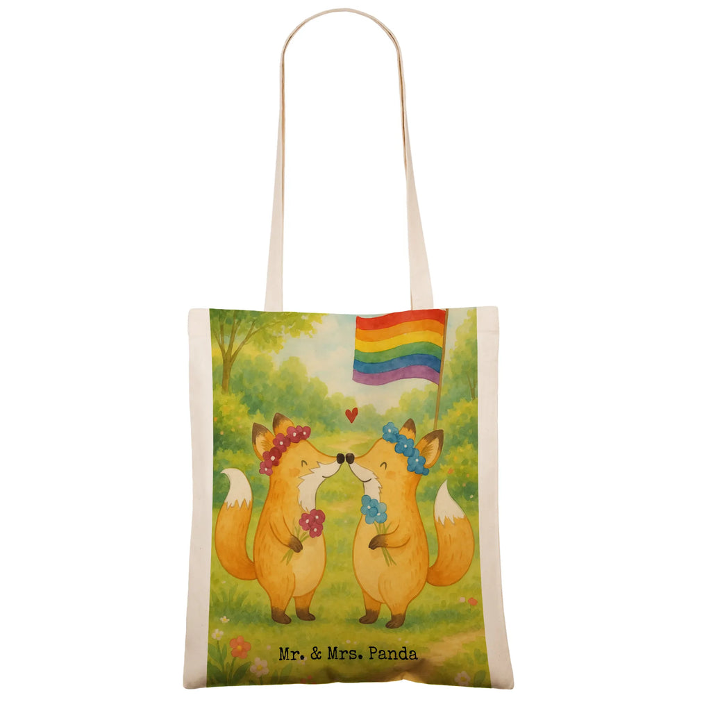 Tote bag foxes Lesbian Pride Design gifts, Wedding, marriage